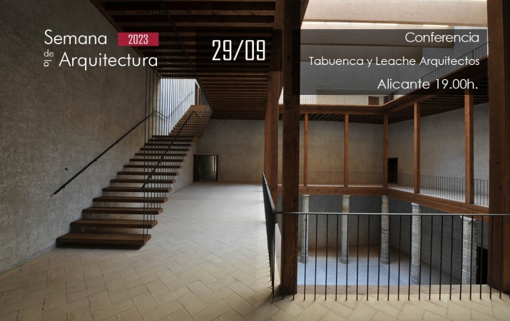 Conferencia de Tabuenca y Leache Arquitectos: “Lo viejo y lo nuevo”